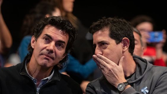 Mendoza es la sede hoy del Frente de Todos a nivel nacional, que convocó a un espacio de debate llamado Peronismo Futuro.Juan Manuel Urtubey junto al  ministro del Interior Wado de Pedro Foto: Ignacio Blanco / Los andes