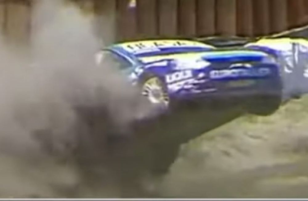 Terrible accidente de Leo Pernía en La Plata