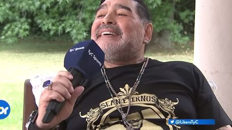 Entrevista completa a Maradona en TyC: drogas, mujeres, Messi, Riquelme y ovnis