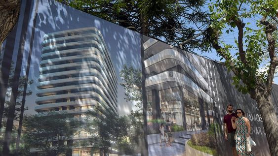 Construirán la torre Le Pilier en avenida Civit 642 de ciudad, una obra de la firma comercial Kristich Desarrollos. / Foto: Orlando Pelichotti