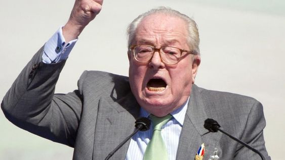 Jean-Marie Le Pen, histórico ultraderechista de Francia (Foto archivo)