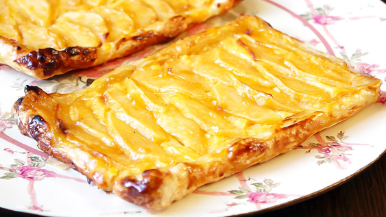 tarta de manzana con hojaldre: receta facil, barata y ultra deliciosa
