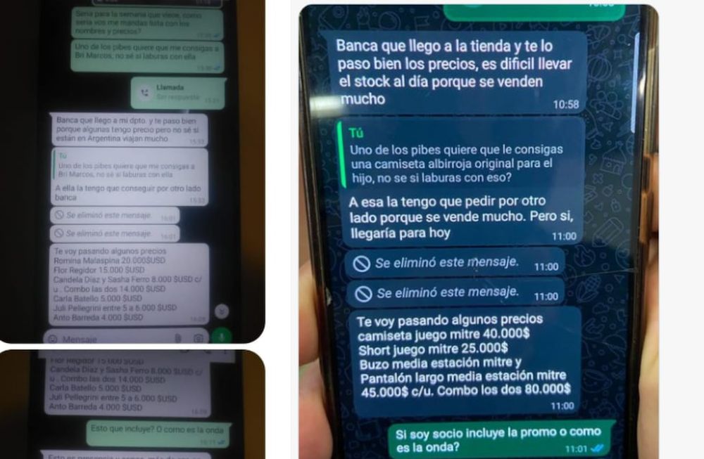 El Chacarero se subió a la ola de X, y difundió con humor una promoción en indumentaria.