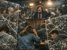 la politica de reality y el silencio de los cristales la politica de reality y el silencio de los cristales