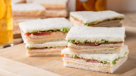 Receta para hacer sánguches de miga económicos