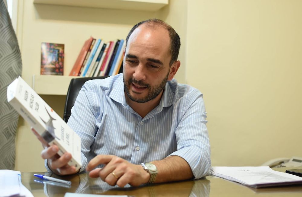Legado. El director general de Escuelas, José Thomas, lideró el equipo de diez personas que elaboró el borrador del proyecto de ley provincial de Educación.
