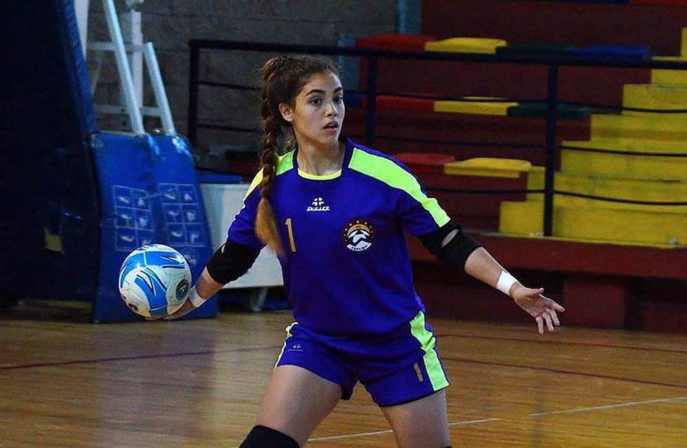 Tamara Falconi, de 22 años, ya entrena en el Cagliari de Italia, su nuevo club.