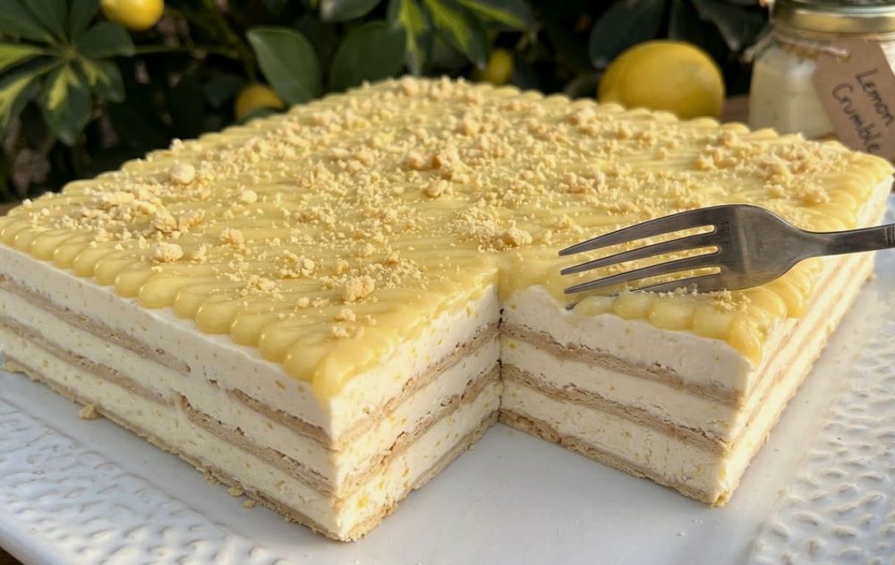 chocotorta de limón