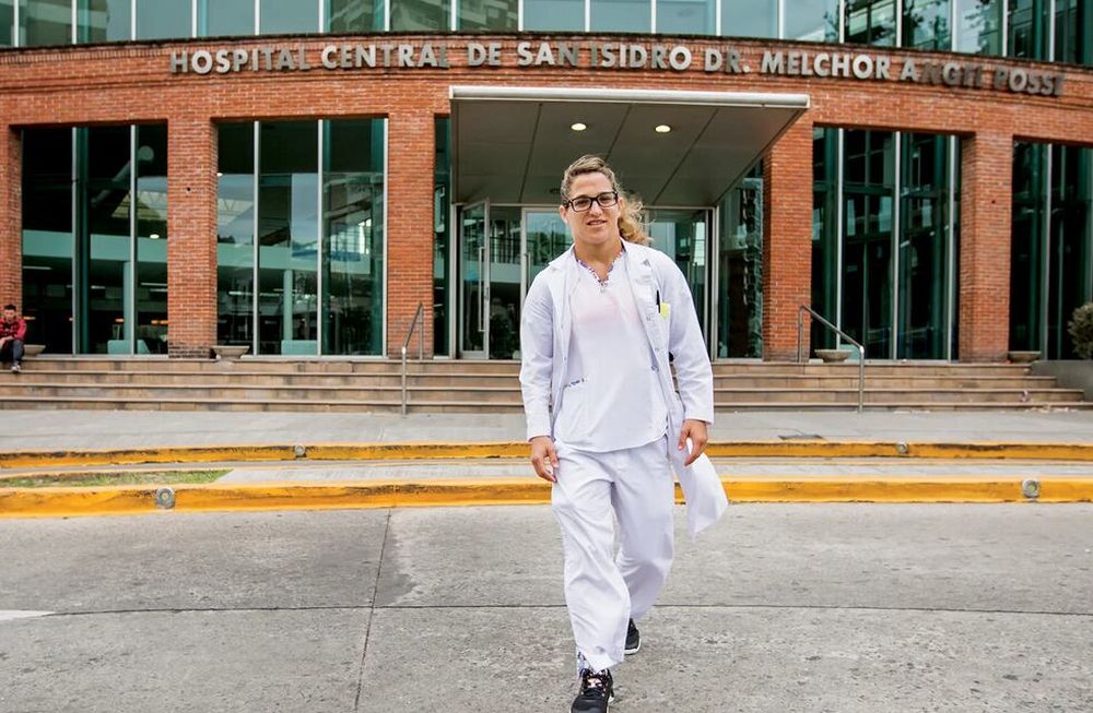 La voz de la judoca y médica Pareto:  Tengo fe en que el sistema de salud no colapsará