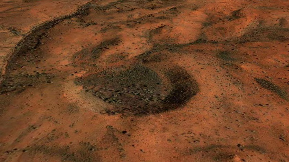 Geólogo encontró un círculo perfecto en Google Earth. Resultó ser el cráter Hickman.