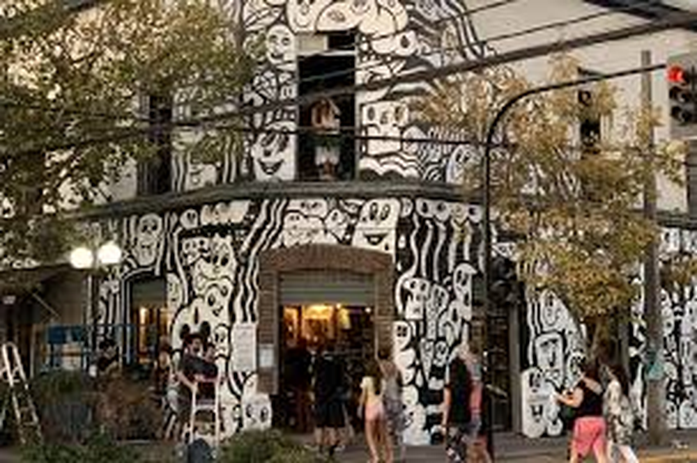 Barrio Italia, Santiago, Şili'de.