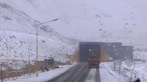 El paso internacional Cristo Redentor fue cerrado el pasado jueves ante el pronóstico de intensas nevadas en alta montaña.