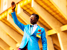 Michel Kuka Mboladinga, más conocido como Lumumba Vea, es el hincha más viral de RD Congo. Michel Kuka Mboladinga, más conocido como Lumumba Vea, es el hincha más viral de RD Congo.