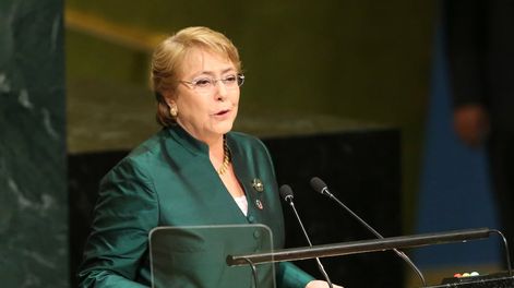 Designan a Bachelet alta comisionada de Derechos Humanos de la ONU