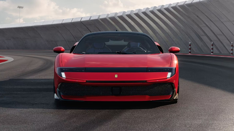 El diseño de la 849 Testarossa recupera el espíritu de la histórica Testarossa de 1984, ahora con un lenguaje futurista.