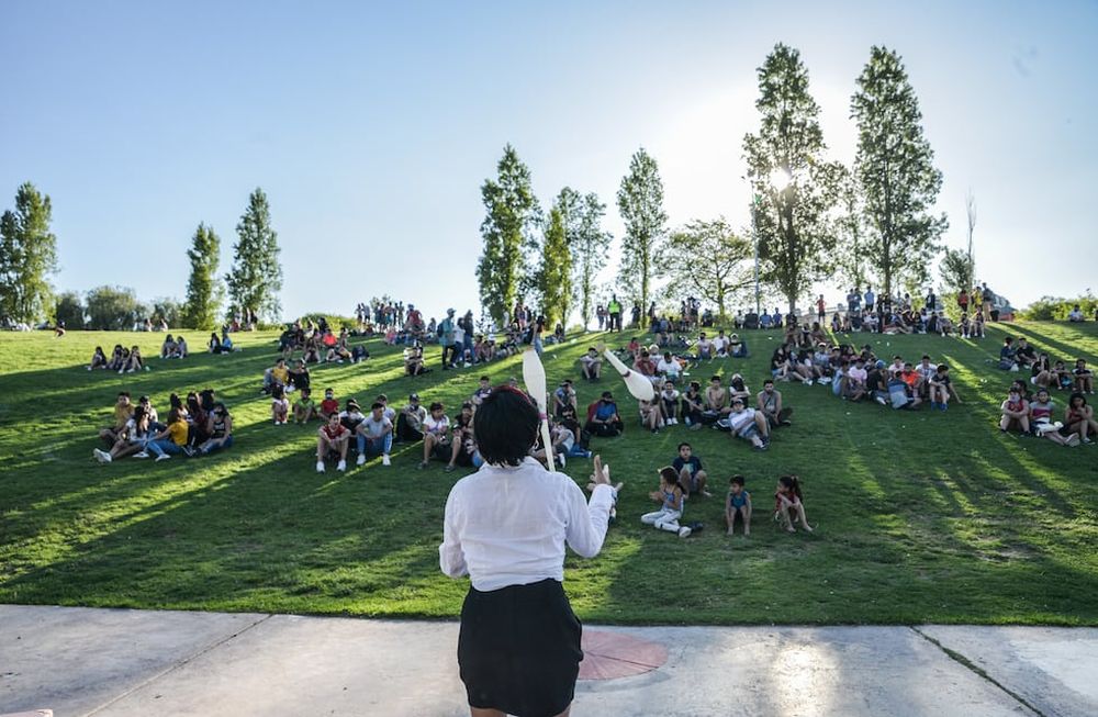 Arte en el Parque Central, para divertirse en diciembre