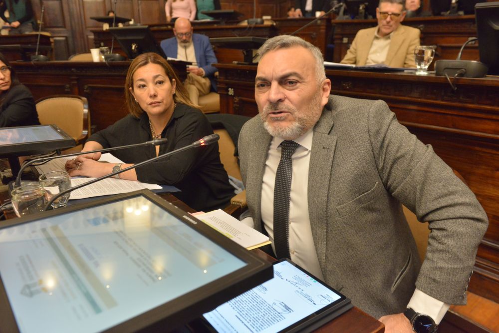El senador del peronismo, Félix González.