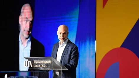 Los Andes | Rodríguez Larreta abrió la segunda jornada de la Conferencia Industrial de la UIA (Prensa UIA)