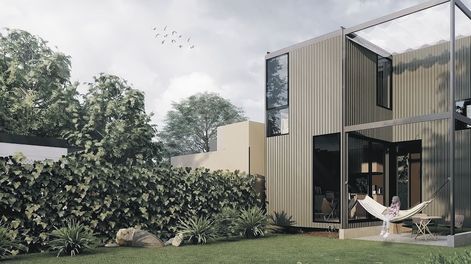 Animarse a construir: cuánto cuesta comprar un terreno y cada m2 de una casa económicaCasa propia: modelo, Metropolitana VI/Modelo desarrollado por Arq. Hollman