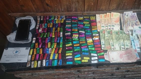 En el último año los quioscos de droga en Mendoza se han dedicado casi exclusivamente a la venta de cocaína fraccionada. | Foto: Ministerio de Seguridad y Justicia