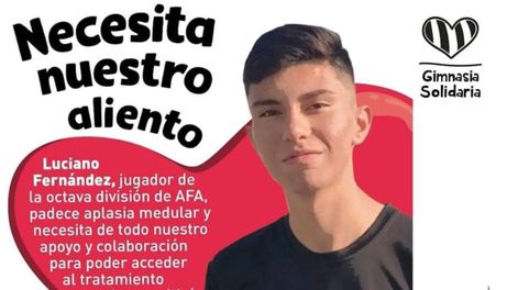 Gimnasia pide ayuda para un jugador de inferiores y hasta la Lepra se sumó a la iniciativa