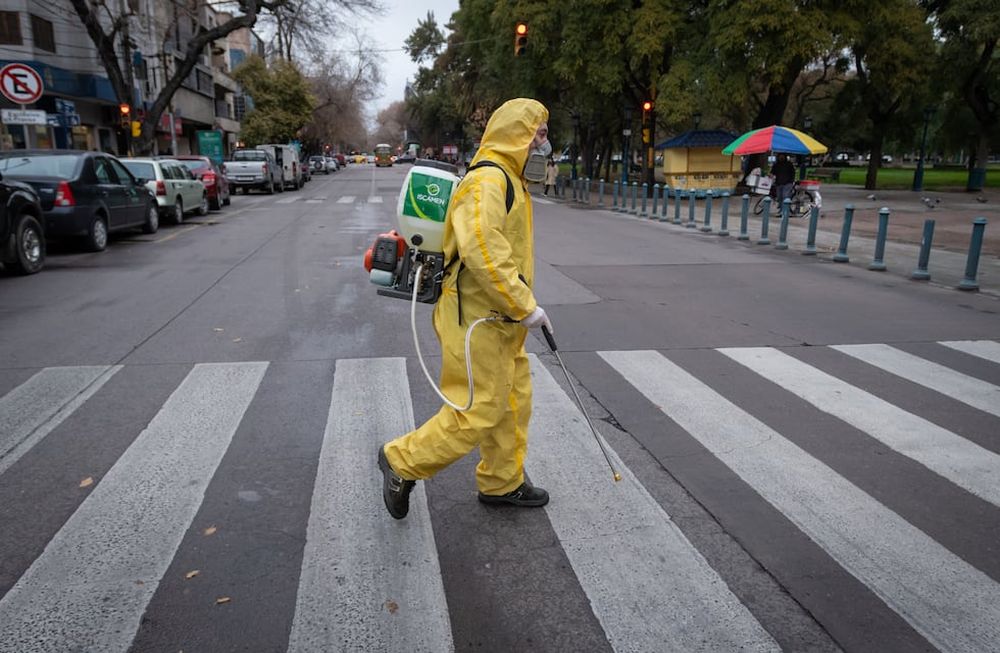 Mendoza 22 de julio de 2020, en plena pandemia. - Foto: Ignacio Blanco / Los Andes
