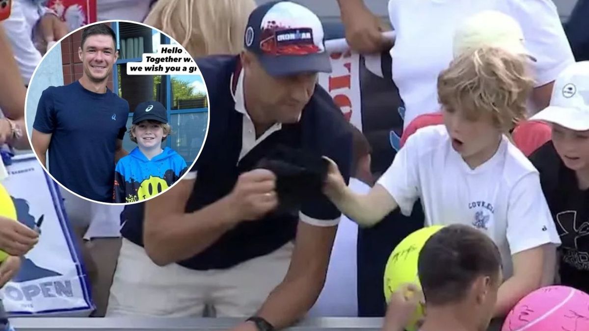 El millonario que le robó la gorra a un nene en el US Open publicó un polémico mensaje y el karma apareció