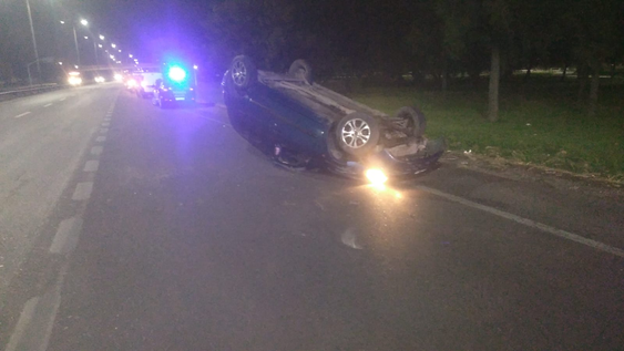 Un hombre volcó en Guaymallén&nbsp;