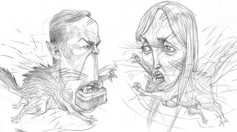 Los Andes | Este 2022 expondrá a los dos principales referentes de la UCR local, Suárez y Cornejo, a exigencias que los pondrán a prueba y definirán su lugar en el próximo ciclo. / Foto: Caricatura: Gabriel Fernández