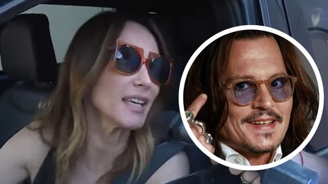 &nbsp;Johnny Depp en la casa de Punta del Este de Vero Lozano.