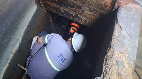 AYSAM irá la Justicia tras la vandalización del acueducto de Potrerillos: cómo se encuentra el servicio en la zona. Prensa AYSAM.