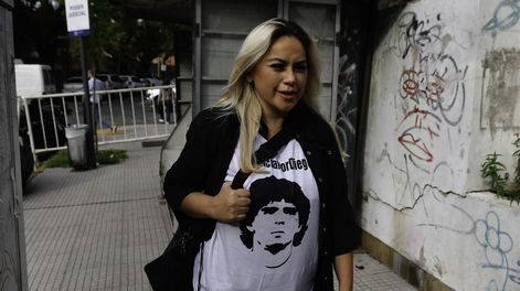 Verónica Ojeda, la ex de Diego Armando Maradona y madre de uno de sus hijos.