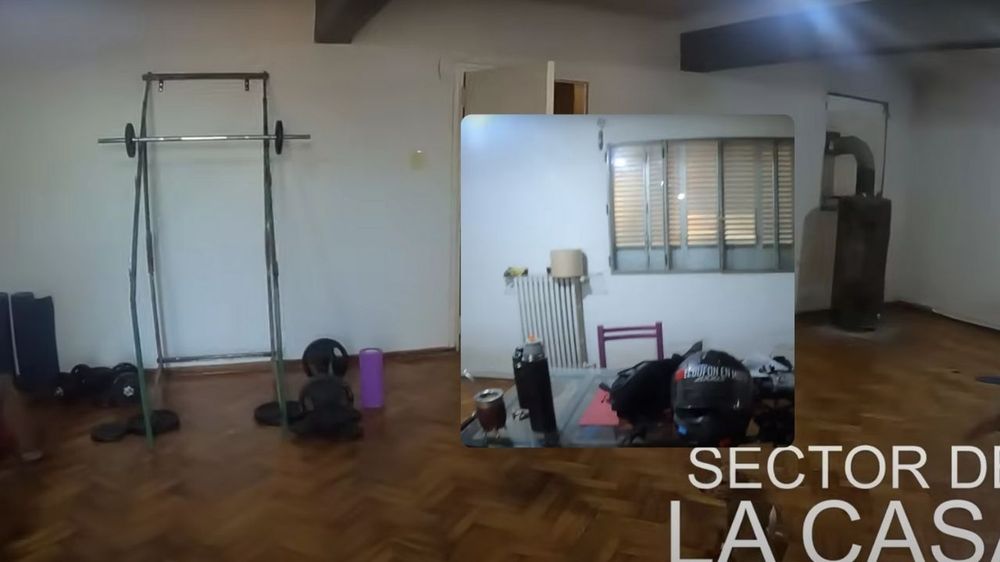 El sector de la mansión donde viven Juan y Paola. El sector de la mansión donde viven Juan y Paola.