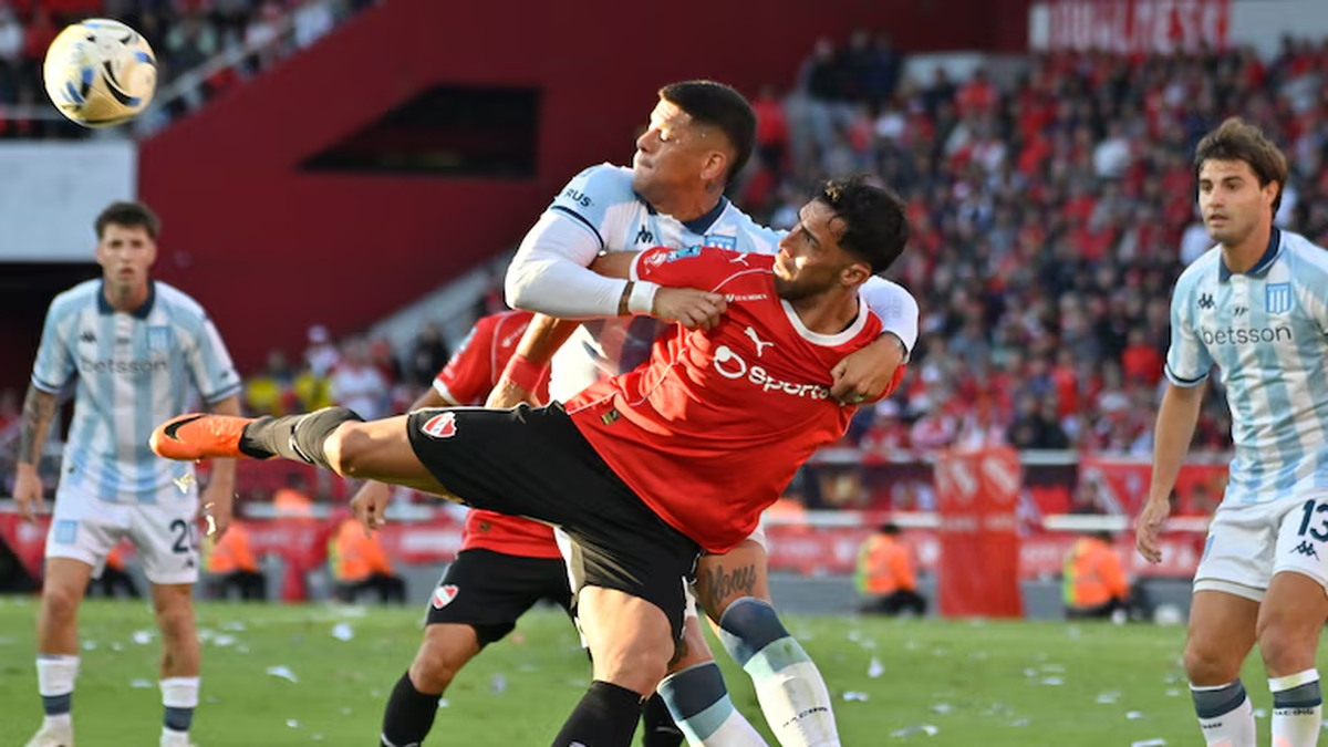 Independiente de Avellaneda le gana a Racing en un clásico muy caliente