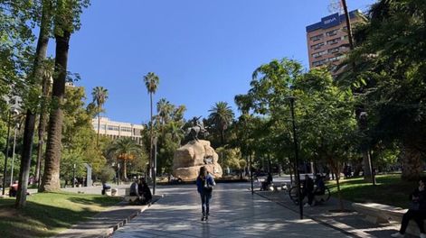 Plaza San Martín, Mendoza.