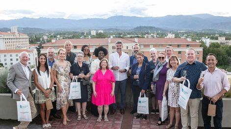 El intendente recibió y agasajó a ciudadanos de Nashville