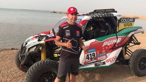 (Carburando en el Dakar)