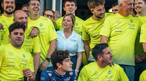 Colapinto tuvo una gran actuación en su segundo Gran Premio en la Fórmula 1 - Instagram