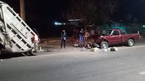 Un recolector de basura perdió la pierna porque lo atropelló un conductor alcoholizado - Gentileza / San Rafael Noticias (Facebook)