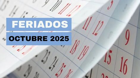 Cuándo es el feriado de octubre y qué pasa con el viernes 10