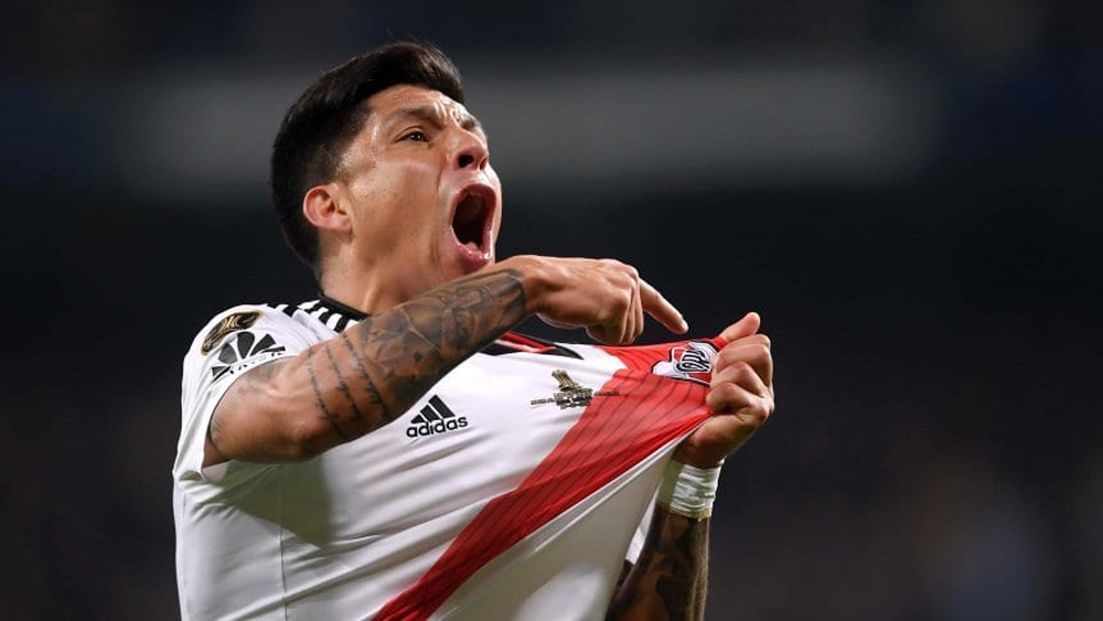 Enzo Pérez z Mendozy, idol, lider i kapitan Club Atlético River Plate.
