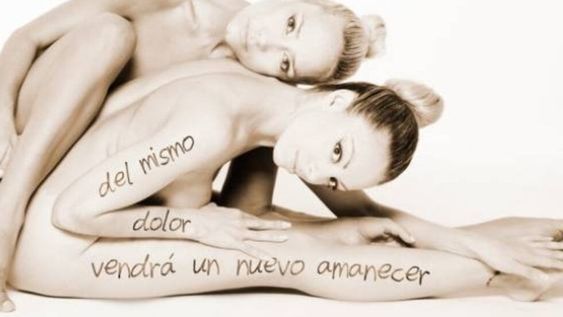 Andrea Ghidone y Gisela Bernal se desnudaron para una campaña