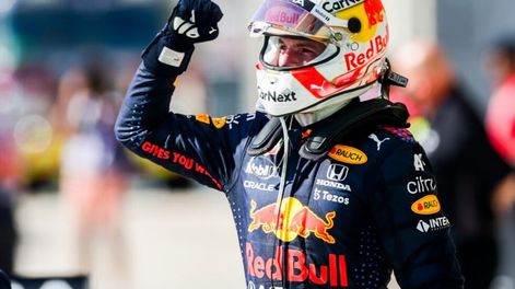 Los Andes | Max Verstappen mostró su felicidad por haber aguantado la presión de Lewis Hamilton en las vueltas finales del Gran Premio de Estados Unidos.