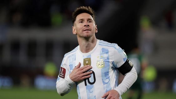 Lionel Messi festeja el 1-0 ante Bolivia. (AP) Lionel Messi festeja el 1-0 ante Bolivia. (AP)