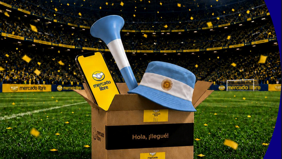 Los argentinos ya viven la fiebre mundialista en Mercado Libre