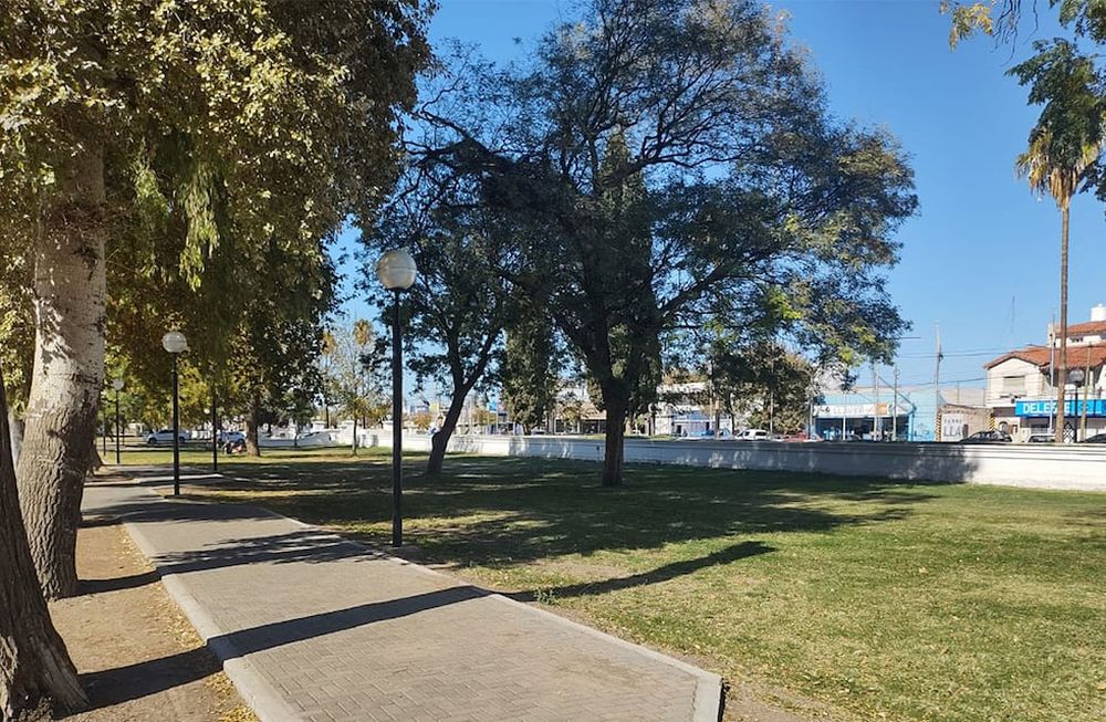 El predio donde planean instalar el polo gastronómico sanmartiniano. | Foto: gentileza