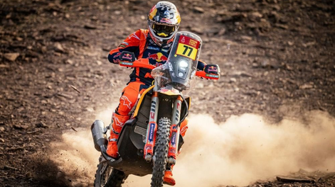 Luciano Benavides, líder del Dakar 2026.