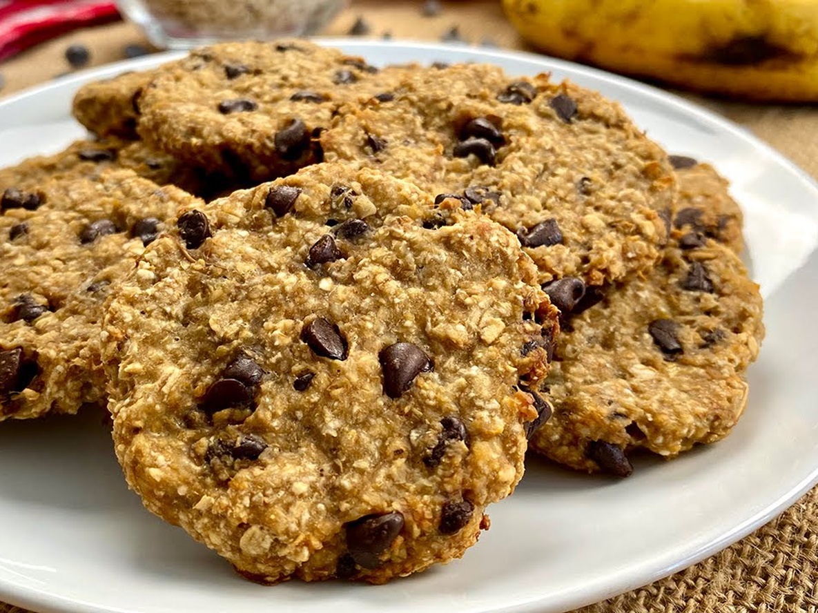 Recetas fáciles: cookies de avena y banana,