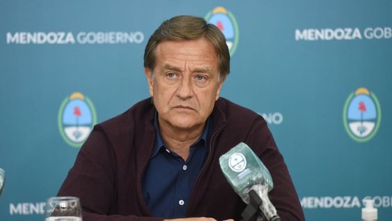 E gobernador Rodolfo Suarez habló este miércoles en la tarde en conferencia para explicar las nuevas medidas que tomó el gobierno provincial.