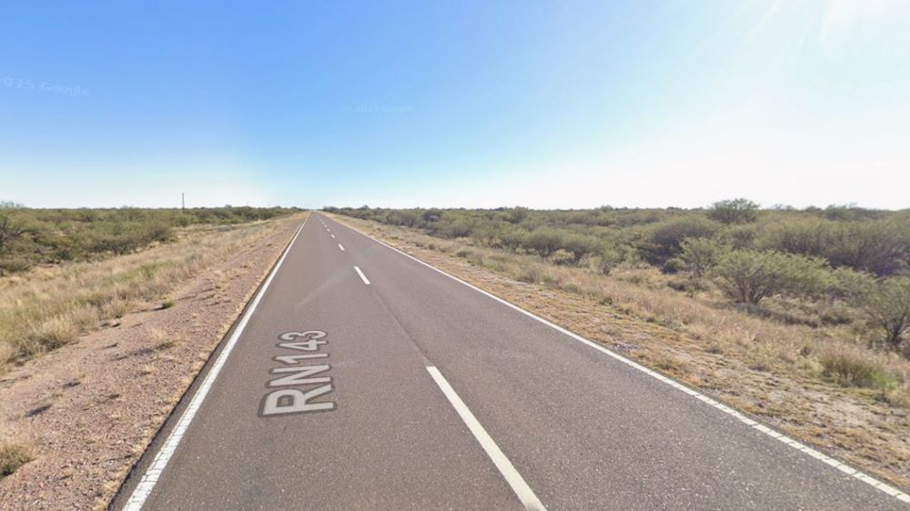 Ruta Nacional 143, kil&oacute;metro 333. Altura de d&oacute;nde ocurri&oacute; accidente.